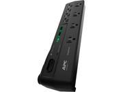 Apc Home Office Surgearrest 8 Outlets With 2 Usb Charging Ports 5V 2.4A In Tot