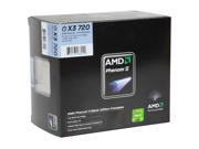 AMD Phenom II X3 720 2.8GHz Socket AM3 95W Triple-Core Black Processor