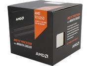 AMD FX 6350 Vishera 6 Core 3.9 GHz 4.2 GHz Turbo Socket AM3 125W FD6350FRHKHBX Desktop Processor with AMD Wraith Cooler