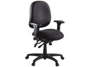 Adjustable Task Chair 27 1 4 x25 1 4 x41 1 2 Black