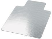 Cleated Chair Mat For Low And Medium Pile Carpet 36 X 48 Clear