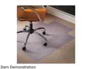 Natural Origins Chair Mat With Lip For Carpet 45 X 53 Clear