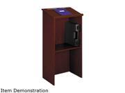 Safco 8915CY Stand Up Lectern 23 w x 15 3 4 d x 46 h Cherry