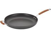Rachael Ray 87636 14 in. Skillet with Helper Handle