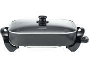 Brentwood SK 75 16 in. Electric Skillet with Glass Lid