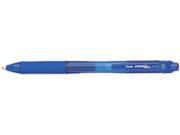 Pentel EnerGel X Retractable Liquid Gel Pen Dozen Medium Pen Point Type 0.7 mm Pen Point Size Blue Ink Blue Barrel
