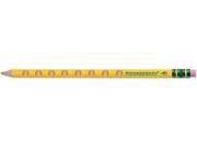 Dixon Ticonderoga 13058 Ticonderoga Wood Pencil 2 Pencil Grade Black Lead 10 Box