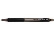 Pentel AL407A WOW! Retractable Tip Mechanical Pencil 2 HB Pencil Grade 0.7 mm Lead Size Refillable Black 12 Dozen