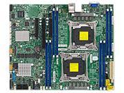 Supermicro Motherboard MBD X10DRL C B LGA2011 Xeon E5 2600v3 C612 DDR4 PCI Express SATA ATX Brown Box