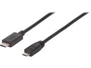 Accell Cable U195B 003B 3ft USB C to Micro B USB 2.0 Cable Retail