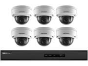 Hikvision NVR I7608N2TA Kit 8 Channel 5MP 6 Outdoor Dome Cameras 4MP 2.8MM with 2TB HDD Retail