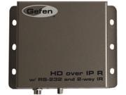 Gefen Extend HDMI over IP with RS 232 and Bi Directional IR EXT HD2IRS LAN RX