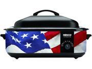 Nesco American Harvest 4818 76 Patriotic Roaster Oven 18 quarts Red White Blue