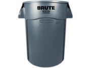 Rubbermaid Brute 2643 60 44 Gallon Waste Container Gray