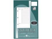 Project Planner Paper 8 1 2 x 5 1 2 White 80 Sheets Pad
