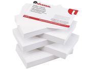 Universal Ruled Index Cards 3 x 5 White 500 Pack