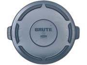 Vented Round Brute Lid 24 1 2 X 1 1 2 Gray