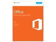 Microsoft Office Home and Student 2016 Product Key Card 1 PC