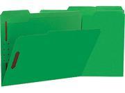 Manila Folders 2 Fasteners 1 3 Tab Letter Green 50 Bx