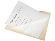 Priority Pocket File Folder, Letter, 1/3 Cut Tab Top, Manila, 24/Pack