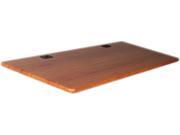 Height Adjustable Flipper Table Top Rectangular 60W X 24D Cherry