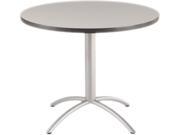 Cafeworks Table 36 Dia X 30h Gray silver