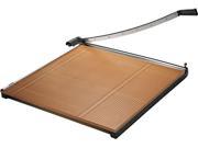 Square Commercial Grade Wood Base Guillotine Trimmer 20 Sheets 30 X 30