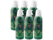 Compucessory 24306 Air Duster Cleaner Moisture free Ozone safe 10 oz. Can 6 PK Sold as 1 Package