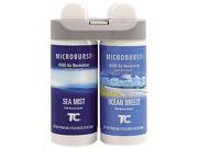 Rubbermaid Commercial 3485951 Microburst Duet Ocean Breeze Fragrance with Sea Mist