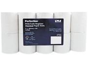 Single Ply Thermal Cash Register Pos Rolls 3 1 8 X 230 Ft. White 1
