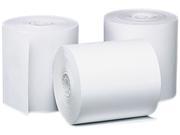 Single Ply Thermal Cash Register Pos Rolls 3 1 8 X 119 Ft. White 5