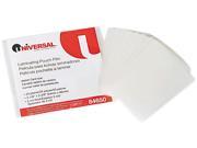 Clear Laminating Pouches 5 Mil 2 1 8 X 3 3 8 Business Card Style 2