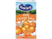 Aseptic Juice Boxes 100% Orange 4.2Oz 40 Carton