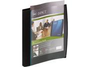 ACCO 21514 Wilson Jones Smart View Presentation Book 8.50 Width x 11 Length Sheet Size Black 1 Each