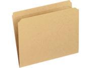 Pendaflex Two Ply Dark Kraft File Folders Straight Cut Top Tab Letter Brown 100 Box