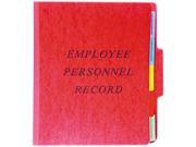 Pendaflex Vertical Personnel Folders 1 3 Cut Top Tab Letter Red