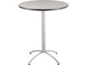 Cafeworks Table 36 Dia X 42h Gray silver