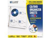 C Line 61948 CD DVD Ring Binder Kit