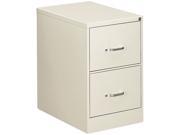 Two Drawer Economy Vertical File Legal 18 1 4w X 26 1 2d X 29h Light Gray