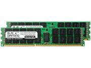 Black Diamond Memory 32GB 2 x 16GB 240 Pin DDR3 SDRAM ECC Registered DDR3 1333 PC3 10600 Server Memory Model BD16GX21333MTR23