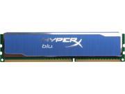 HyperX Blu 4GB 240 Pin DDR3 SDRAM DDR3 1600 PC3 12800 Desktop Memory Model KHX1600C9D3B1 4G