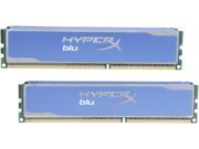 HyperX Blu 8GB 2 x 4GB 240 Pin DDR3 SDRAM DDR3 1600 PC3 12800 Desktop Memory Model KHX1600C9D3B1K2 8GX