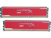 HyperX XMP Blu Red Series 8GB 2 x 4GB 240 Pin DDR3 SDRAM DDR3 1600 Desktop Memory Model KHX16C9B1RK2 8X