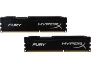 HyperX FURY 8GB 2 x 4GB 240 Pin DDR3 SDRAM DDR3 1333 PC3 10600 Desktop Memory Model HX313C9FBK2 8