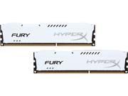 HyperX FURY 16GB 2 x 8GB 240 Pin DDR3 SDRAM DDR3 1333 PC3 10600 Desktop Memory Model HX313C9FWK2 16