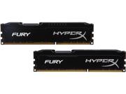 HyperX FURY 16GB 2 x 8GB 240 Pin DDR3 SDRAM DDR3 1600 PC3 12800 Desktop Memory Model HX316C10FBK2 16