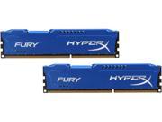 HyperX FURY 16GB 2 x 8GB 240 Pin DDR3 SDRAM DDR3 1600 PC3 12800 Desktop Memory Model HX316C10FK2 16