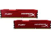 HyperX FURY 16GB 2 x 8GB 240 Pin DDR3 SDRAM DDR3 1600 PC3 12800 Desktop Memory Model HX316C10FRK2 16