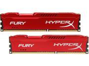HyperX FURY 8GB 2 x 4GB 240 Pin DDR3 SDRAM DDR3 1600 PC3 12800 Desktop Memory Model HX316C10FRK2 8