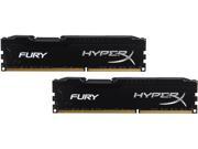HyperX FURY 16GB 2 x 8GB 240 Pin DDR3 SDRAM DDR3 1866 Desktop Memory Model HX318C10FBK2 16